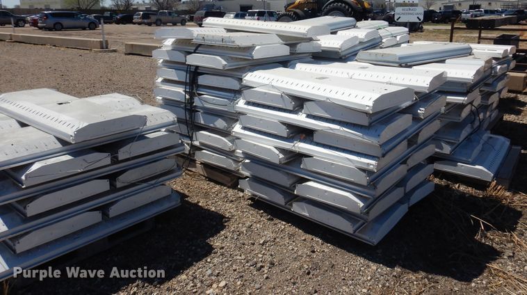 image for item LT9672 Approximately 150 fluorescent light fixtures