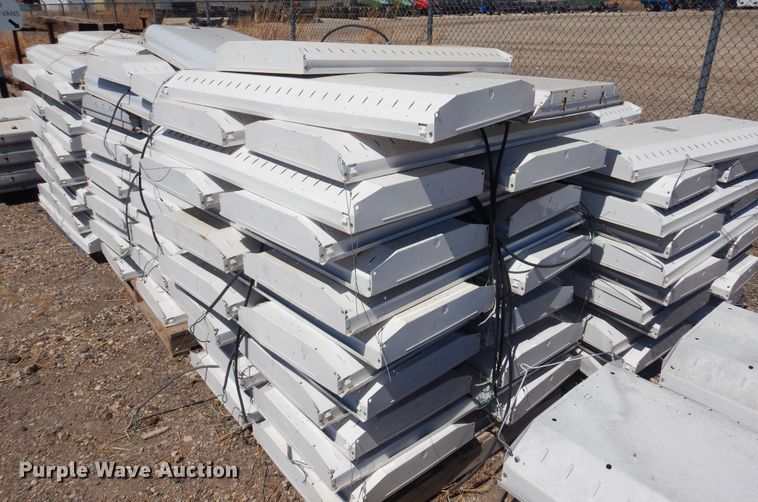 image for item LT9672 Approximately 150 fluorescent light fixtures