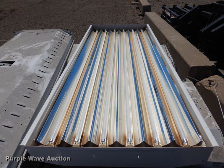 image for item LT9672 Approximately 150 fluorescent light fixtures