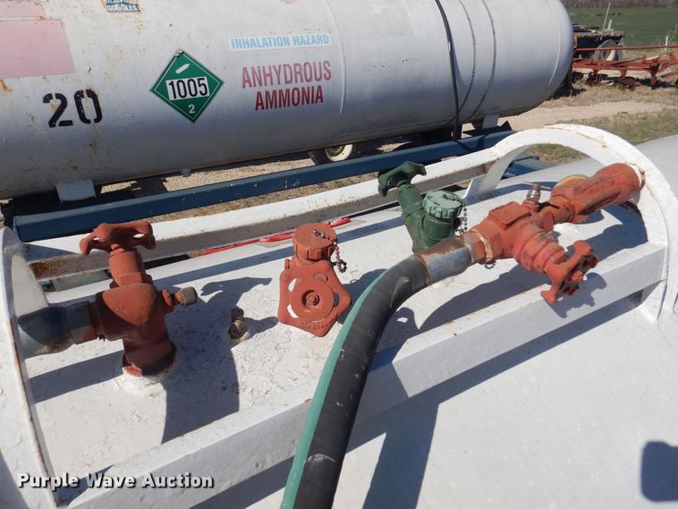 image for item LT9680 NH3 Tank