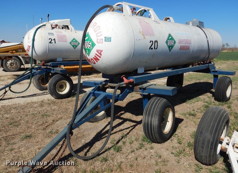 image for item LT9681 NH3 tank