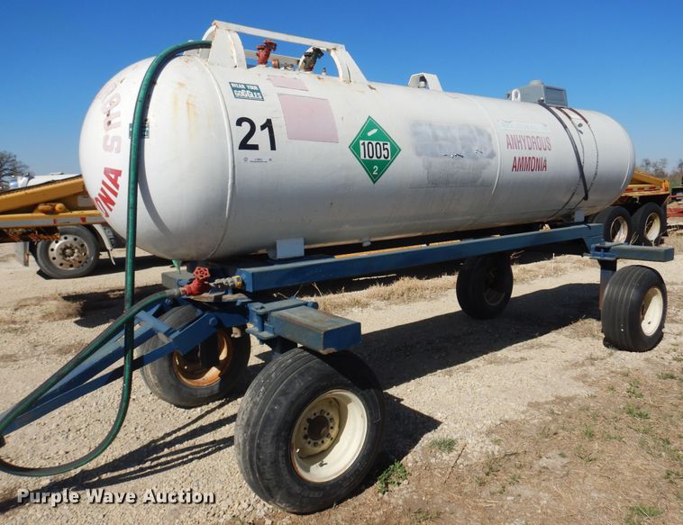 image for item LT9682 NH3 tank