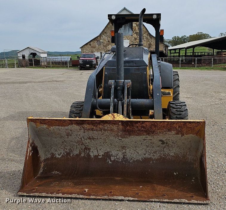 image for item MB9996 2014 John Deere 210K EP  landscape tractor