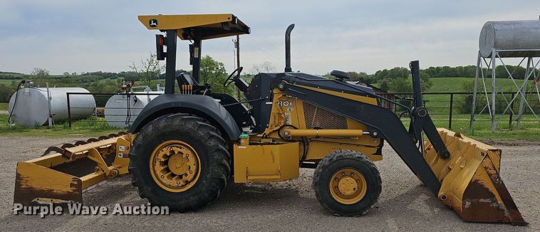 image for item MB9996 2014 John Deere 210K EP  landscape tractor