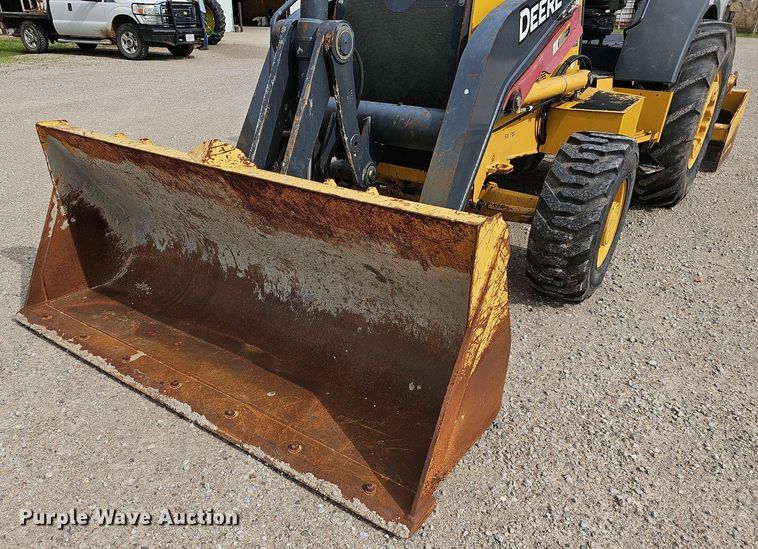 image for item MB9996 2014 John Deere 210K EP  landscape tractor