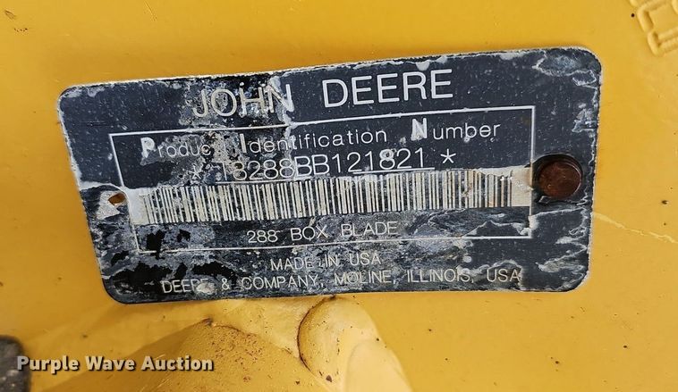 image for item MB9996 2014 John Deere 210K EP  landscape tractor