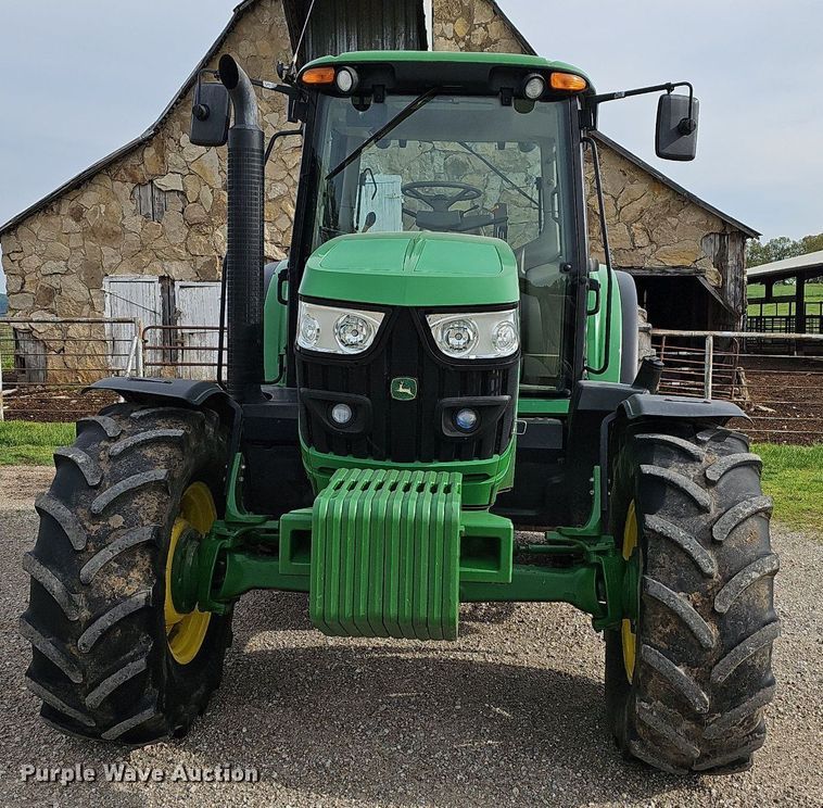 image for item MB9997 2014 John Deere 6115M  MFWD tractor