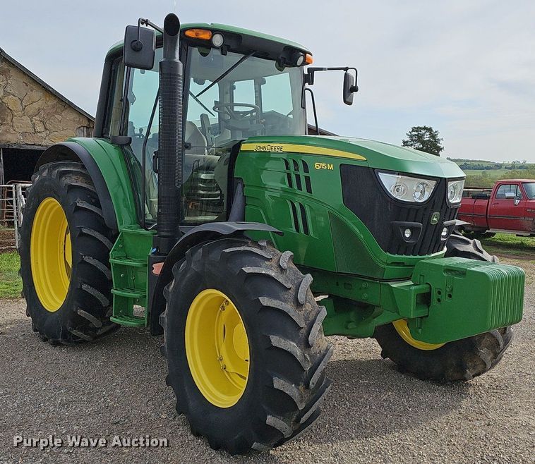 image for item MB9997 2014 John Deere 6115M  MFWD tractor