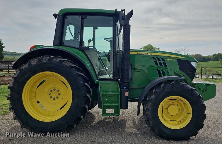 image for item MB9997 2014 John Deere 6115M  MFWD tractor