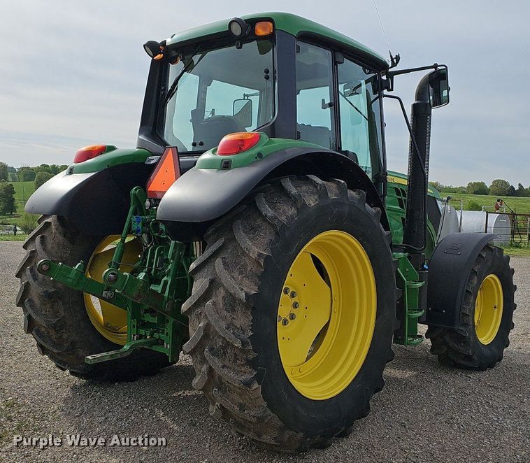 image for item MB9997 2014 John Deere 6115M  MFWD tractor