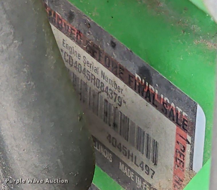 image for item MB9997 2014 John Deere 6115M  MFWD tractor