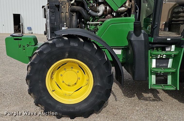 image for item MB9997 2014 John Deere 6115M  MFWD tractor