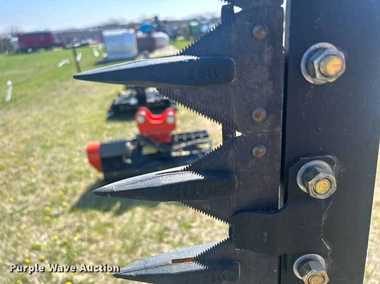 image for item MC9877 2023 Wolverine SBM-12-72W  skid steer sickle mower