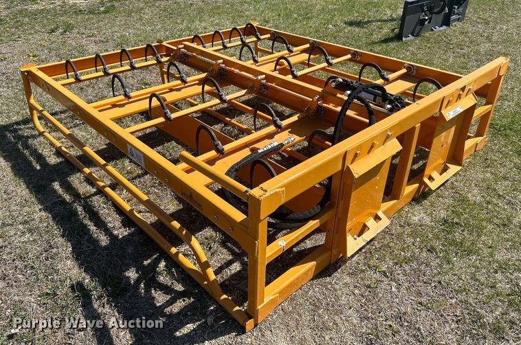 image for item MC9878 Land Honor  skid steer bale grapple