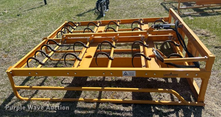 image for item MC9878 Land Honor  skid steer bale grapple