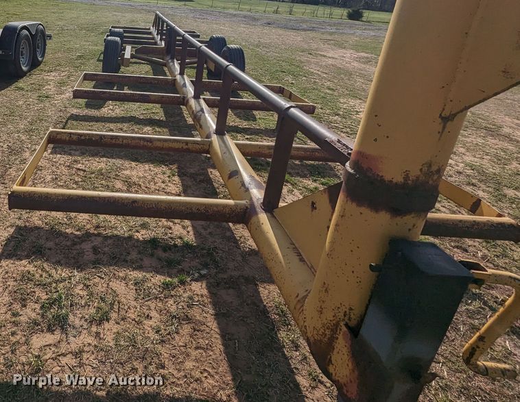image for item MN9857 Shop built  hay bale trailer