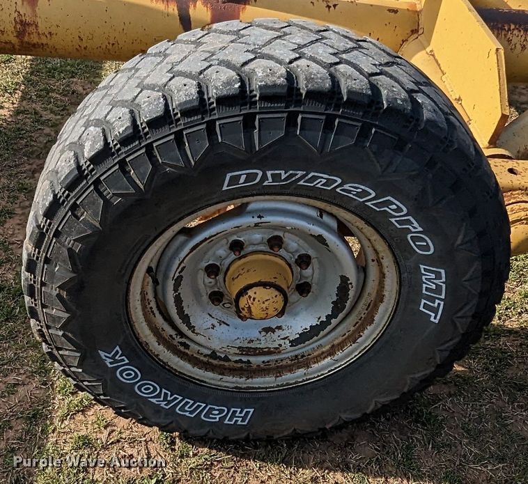image for item MN9857 Shop built  hay bale trailer
