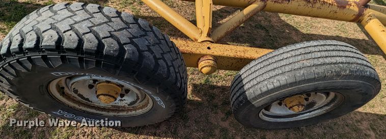 image for item MN9857 Shop built  hay bale trailer