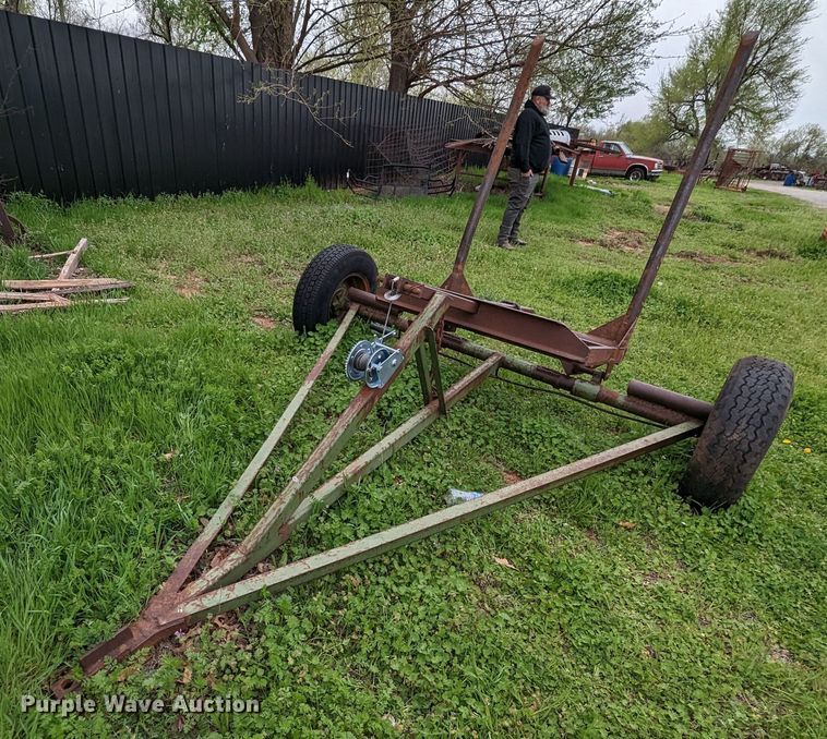 image for item MN9866 Shop built  hay bale mover