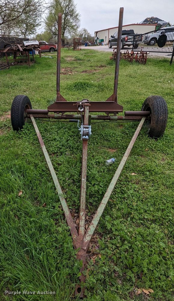 image for item MN9866 Shop built  hay bale mover