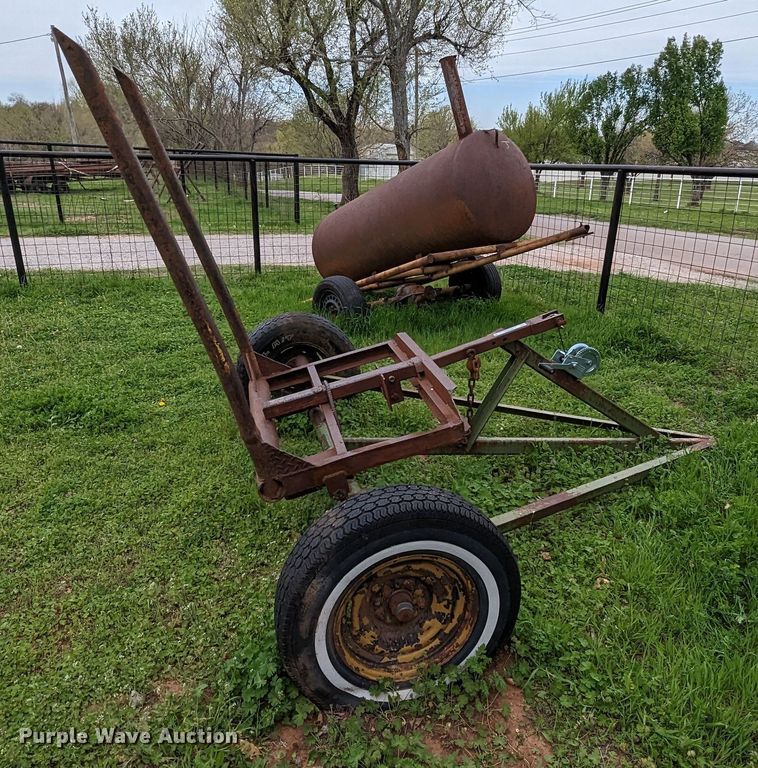 image for item MN9866 Shop built  hay bale mover