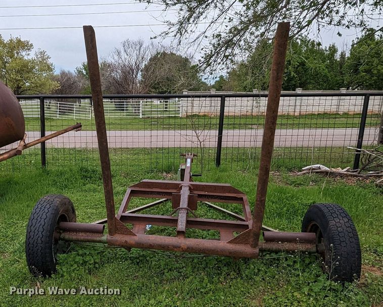 image for item MN9866 Shop built  hay bale mover