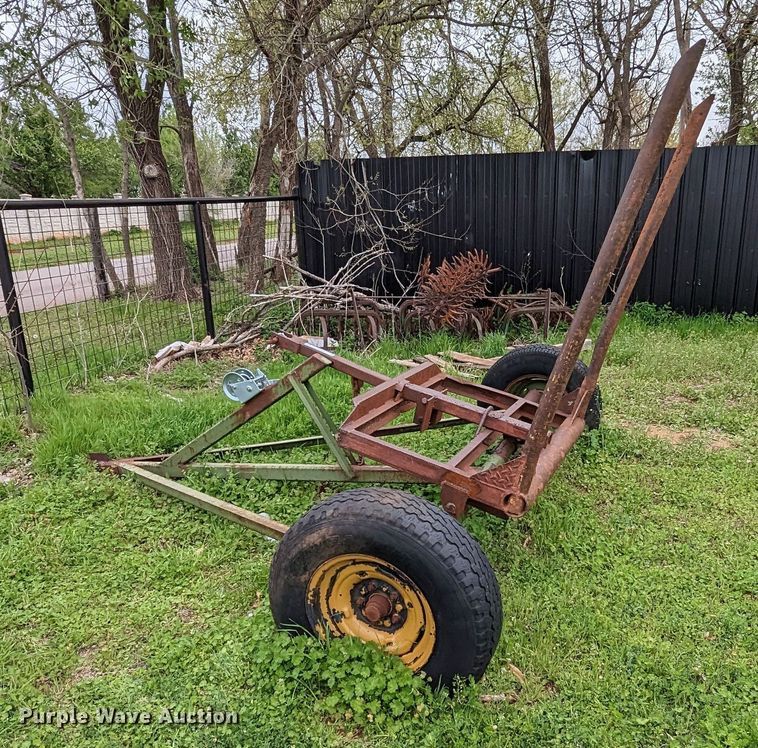 image for item MN9866 Shop built  hay bale mover