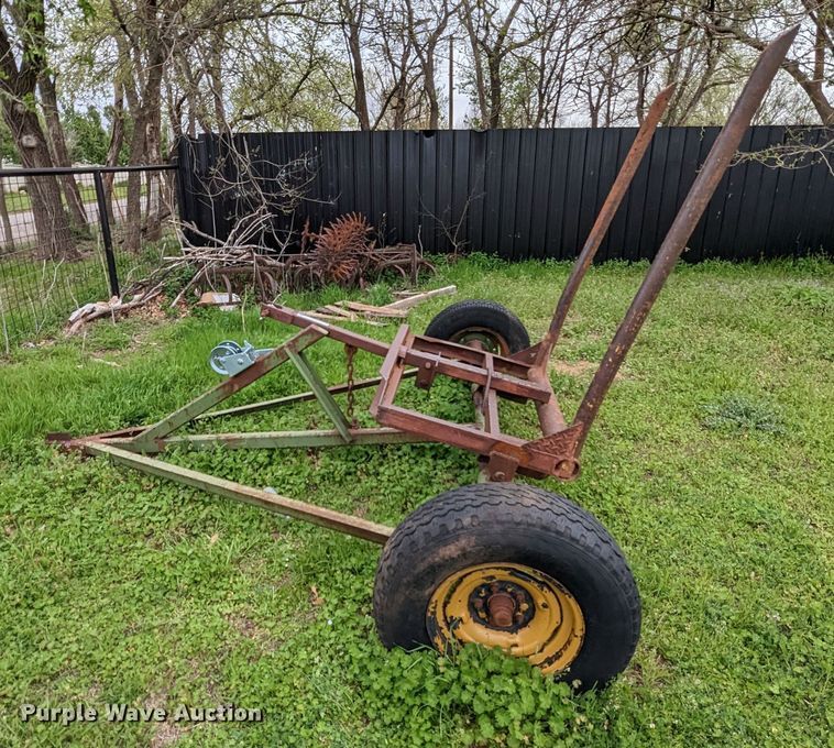 image for item MN9866 Shop built  hay bale mover