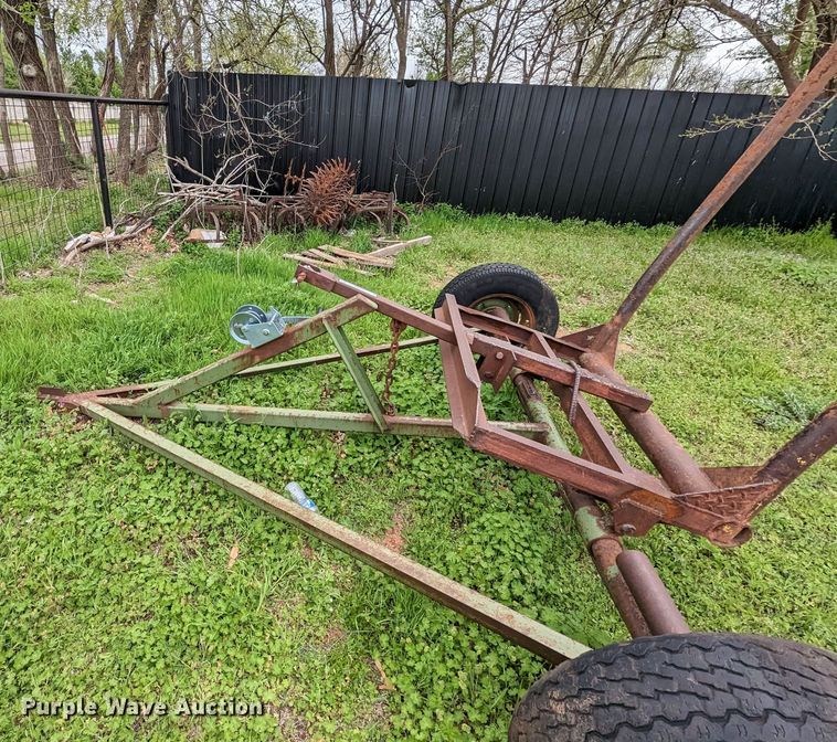 image for item MN9866 Shop built  hay bale mover