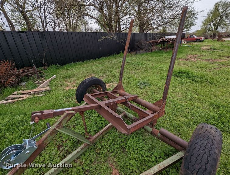 image for item MN9866 Shop built  hay bale mover