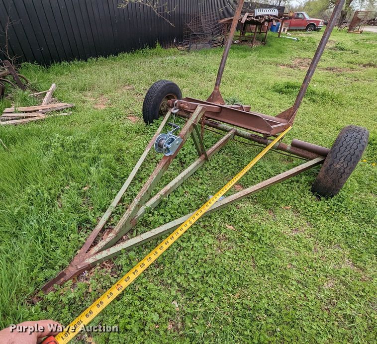 image for item MN9866 Shop built  hay bale mover