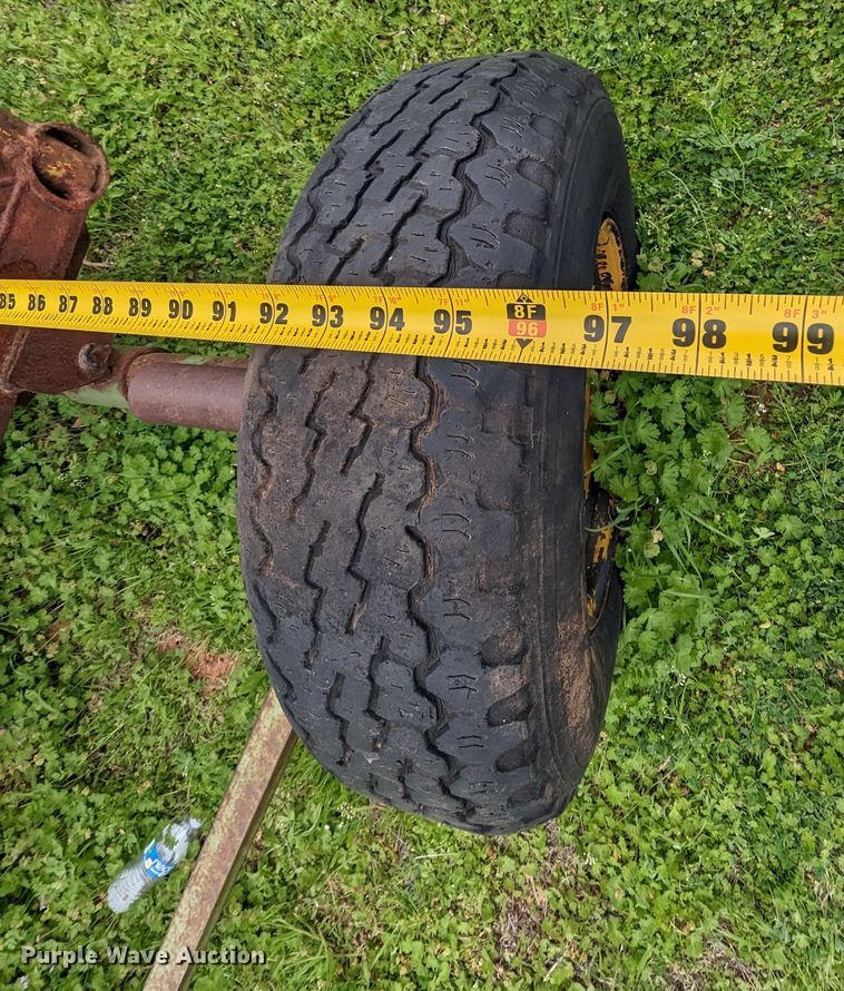 image for item MN9866 Shop built  hay bale mover