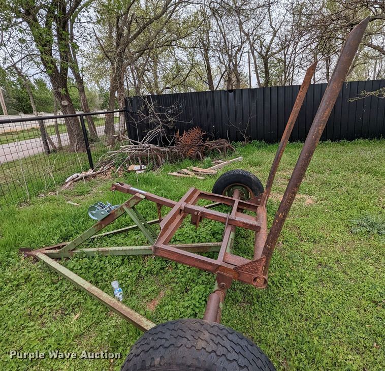 image for item MN9866 Shop built  hay bale mover