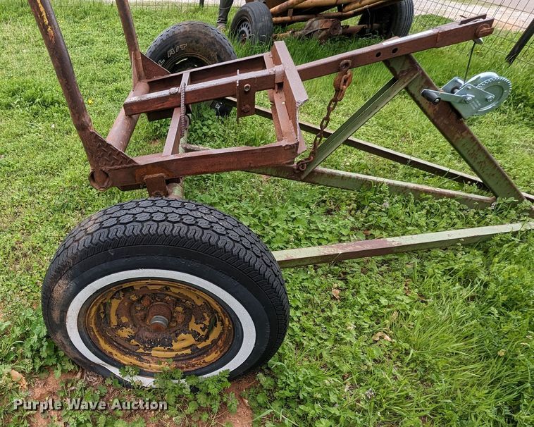 image for item MN9866 Shop built  hay bale mover