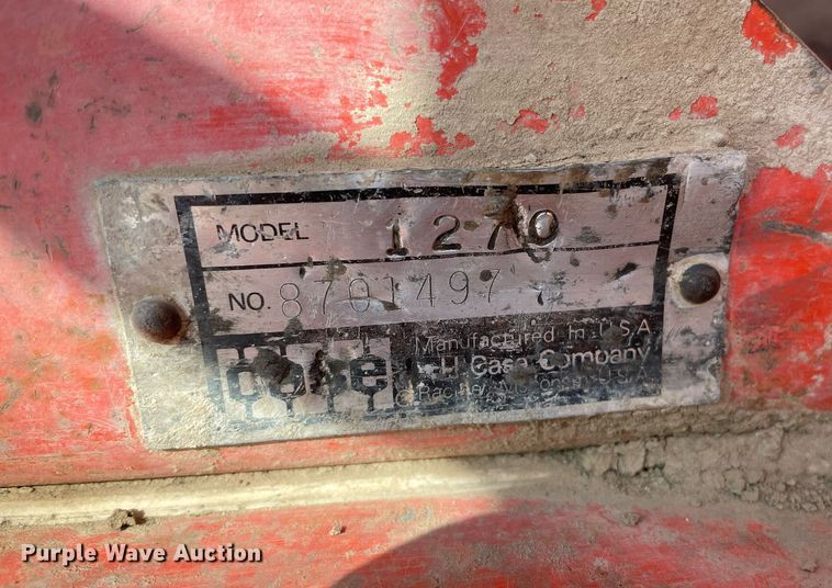 image for item MP9148 1972 Case 1270  tractor