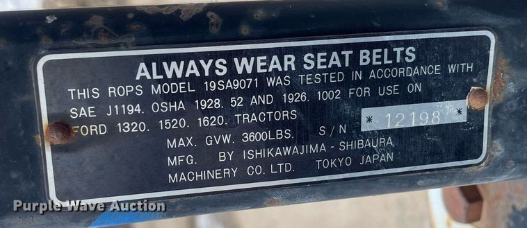 image for item MS9629 Ford 1520  tractor