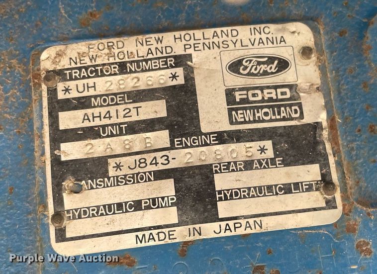 image for item MS9629 Ford 1520  tractor