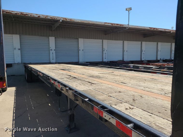 image for item DC6144 1988 Utility  flatbed trailer