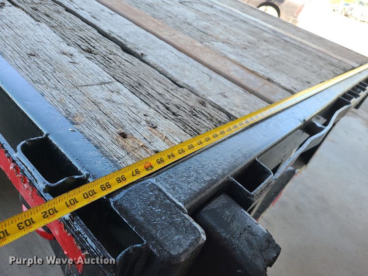 image for item DC6144 1988 Utility  flatbed trailer