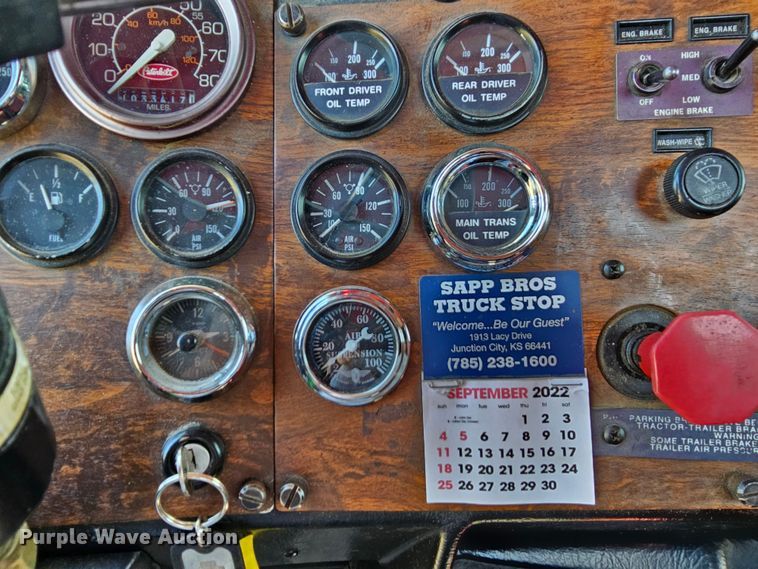 image for item DK1739 1997 Peterbilt 378  semi truck