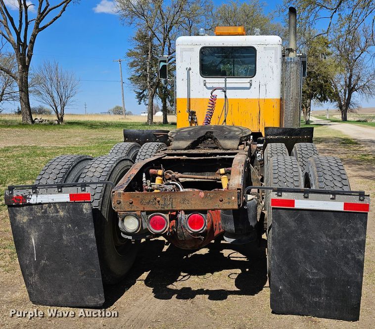 image for item DK1740 1983 Peterbilt 359  semi truck