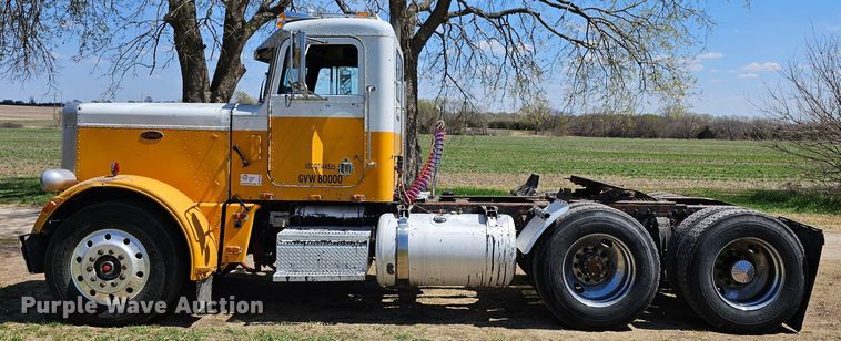 image for item DK1740 1983 Peterbilt 359  semi truck