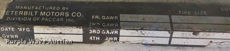 image for item DK1740 1983 Peterbilt 359  semi truck