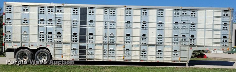 image for item DK5225 2004 Wilson PSDCL-411P  livestock trailer