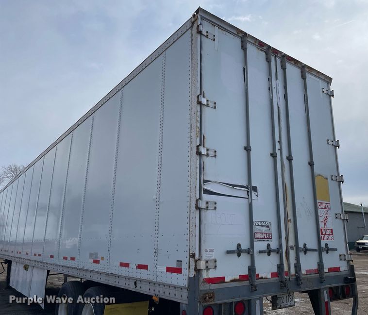 image for item DL3765 2005 Wabash  dry van trailer