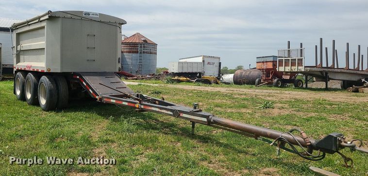 image for item DM4866 1994 Corn Husker  end dump pup trailer