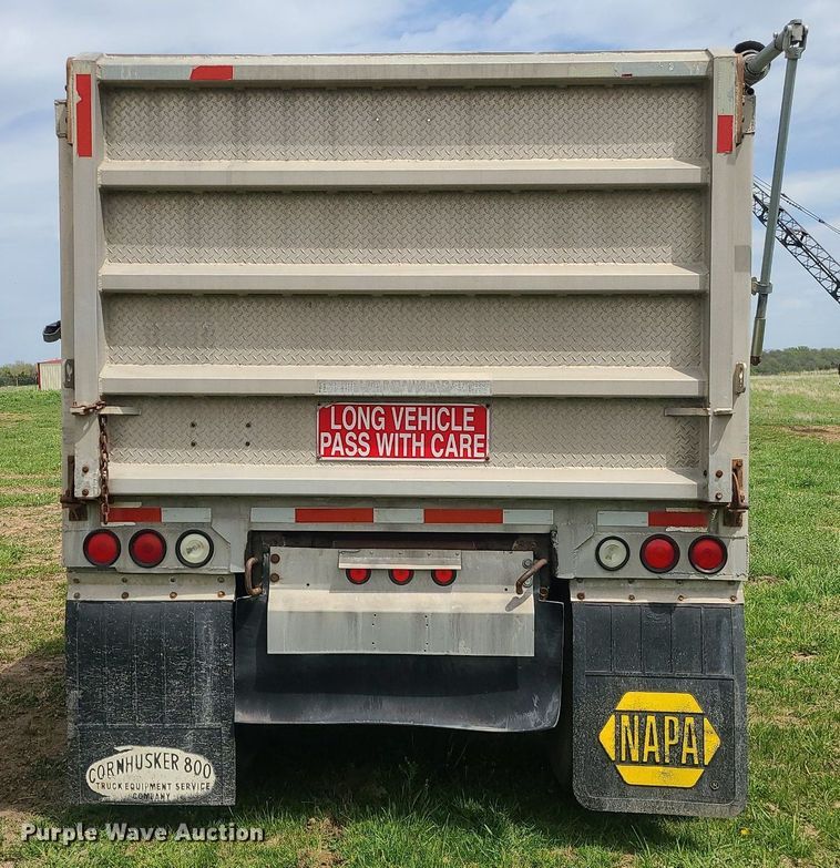 image for item DM4866 1994 Corn Husker  end dump pup trailer