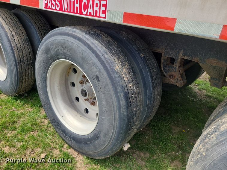 image for item DM4866 1994 Corn Husker  end dump pup trailer