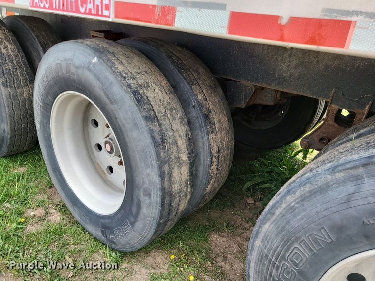 image for item DM4866 1994 Corn Husker  end dump pup trailer