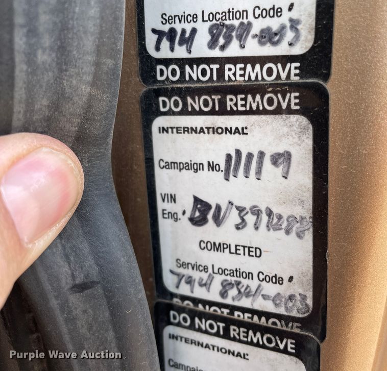 image for item DN4587 2011 International ProStar Plus 122  semi truck